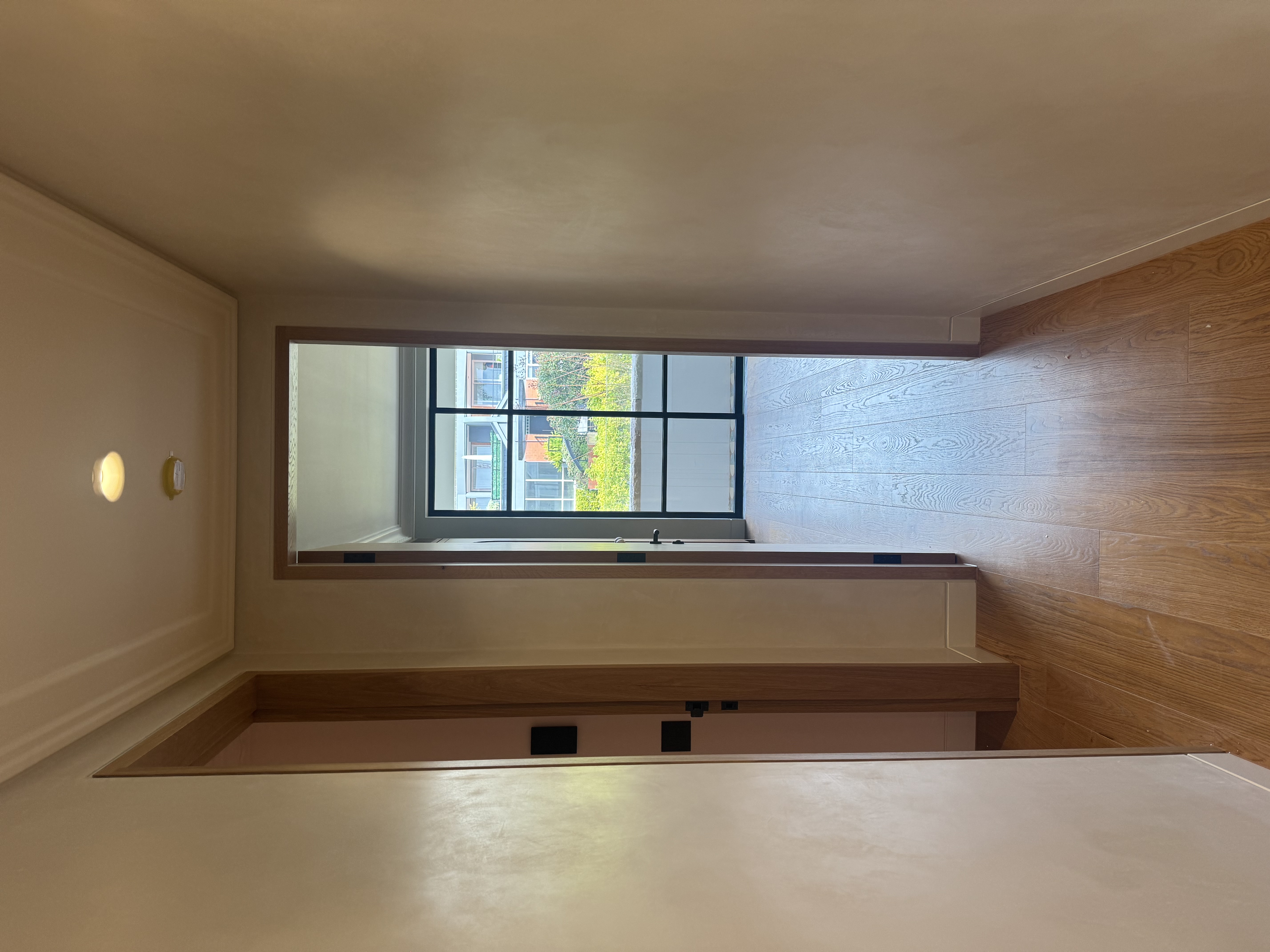 Luxury bathroom bathtub and window caulking sealing in Mosman project